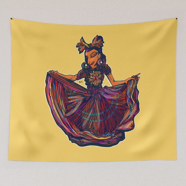 Item preview, Mexican Folklore dancer designed and sold by SIRAKIRI.