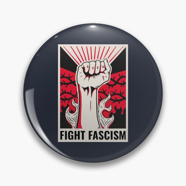 Item preview, Fight Fascism, Anti-Fascist Poster designed and sold by AntiFascistPOD.