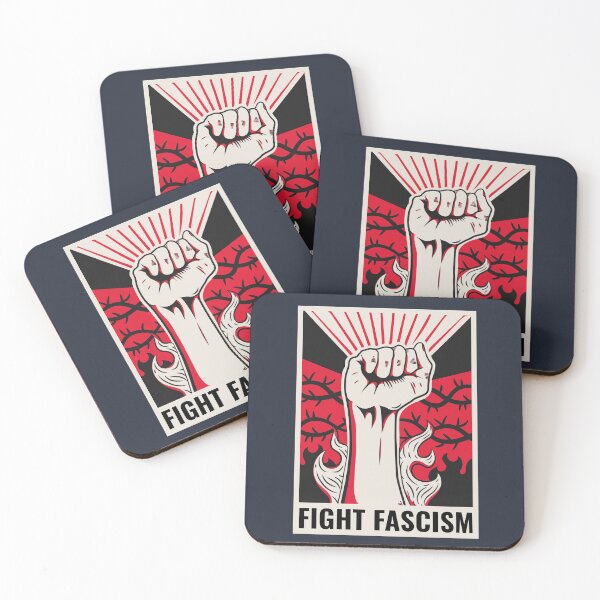 Item preview, Fight Fascism, Anti-Fascist Poster designed and sold by AntiFascistPOD.
