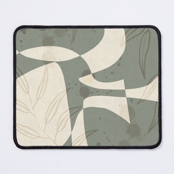 Item preview, Abstract - Vase Shapes in Artichoke Green designed and sold by simplydesignart.