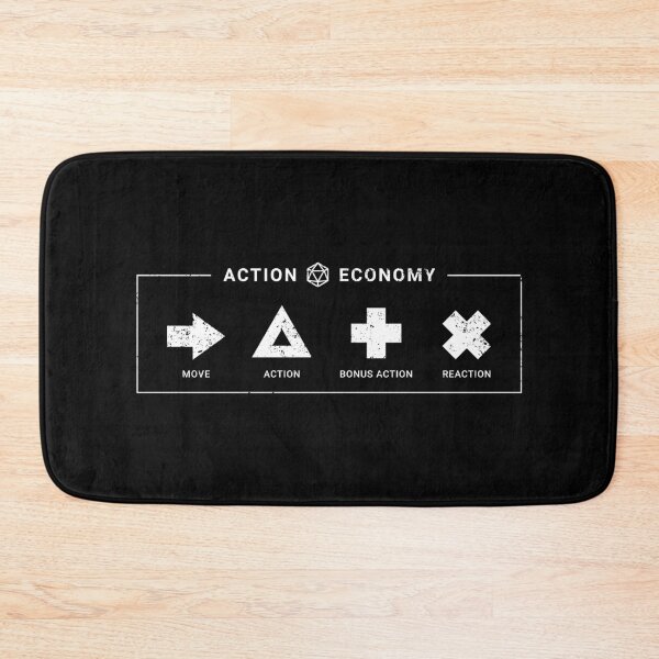 Item preview, DnD Player Action Economy designed and sold by DnlDesigns.