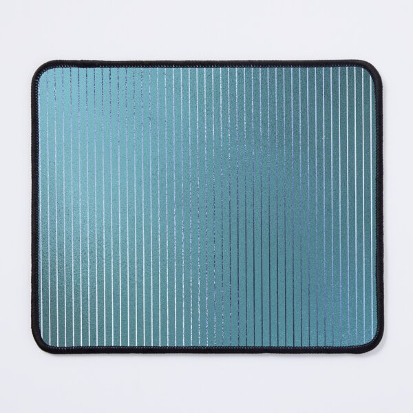 Item preview, Minimalist Vertical Line Pattern in Iridescent Blue 32 designed and sold by simplydesignart.