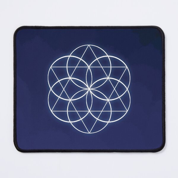 Item preview, SACRED GEOMETRY - SEED OF LIFE AND MERKABA designed and sold by A H GINARTE.