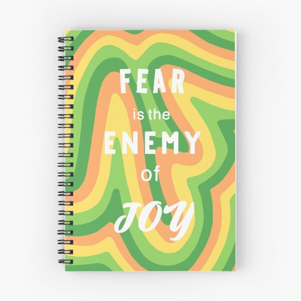 Item preview, Fear is the Enemy of Joy 2 designed and sold by rude-prunes.