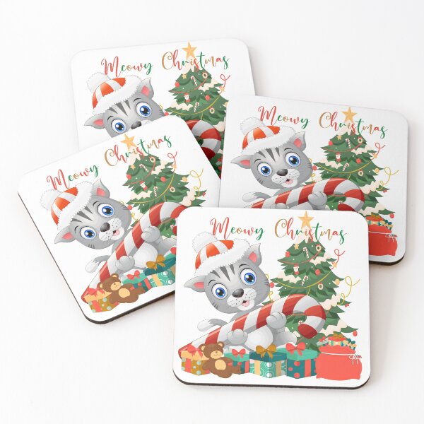 Item preview, Meowy Christmas designed and sold by Wheeler-Styl3.