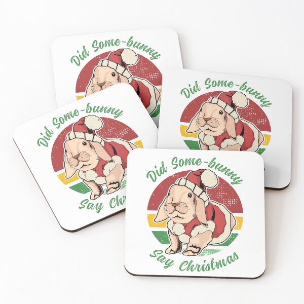 Item preview, Funny Christmas Bunny Santa Did Some-bunny Say Christmas designed and sold by TKsTees.