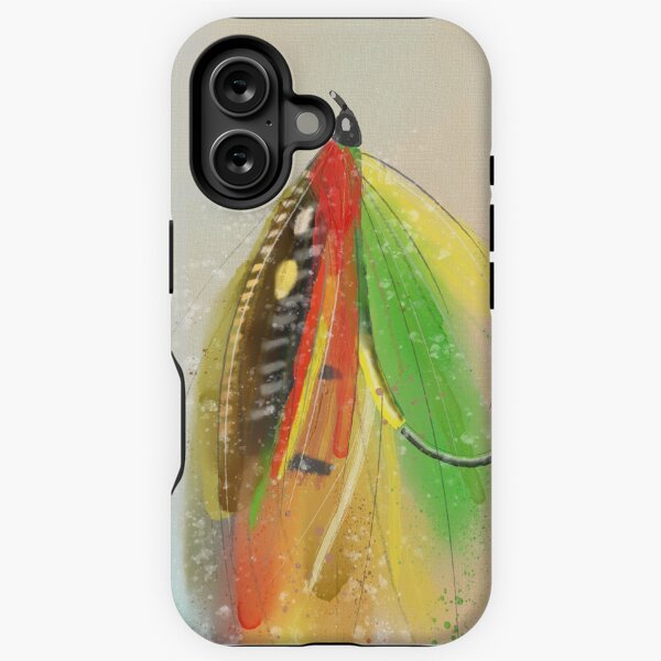 Item preview, Salmon Fly Watercolor designed and sold by hermitenvy.