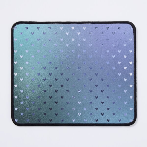 Item preview, Minimalist Heart Pattern in Iridescent Blue 26 designed and sold by simplydesignart.