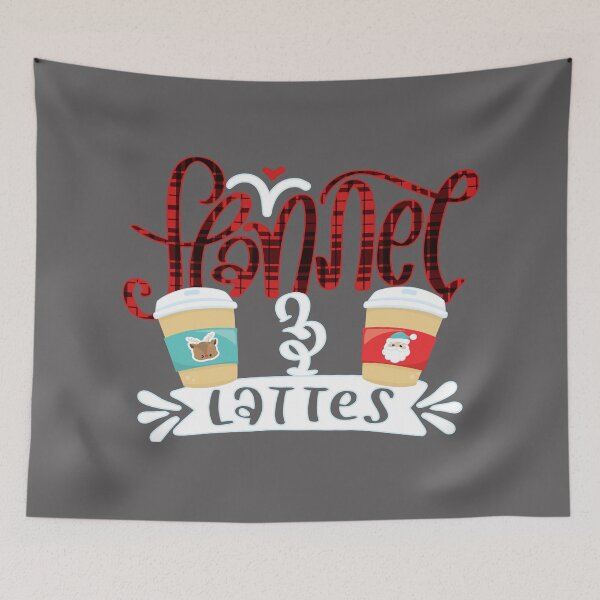 Item preview, Flannel and Lattes designed and sold by PirateAvocado.