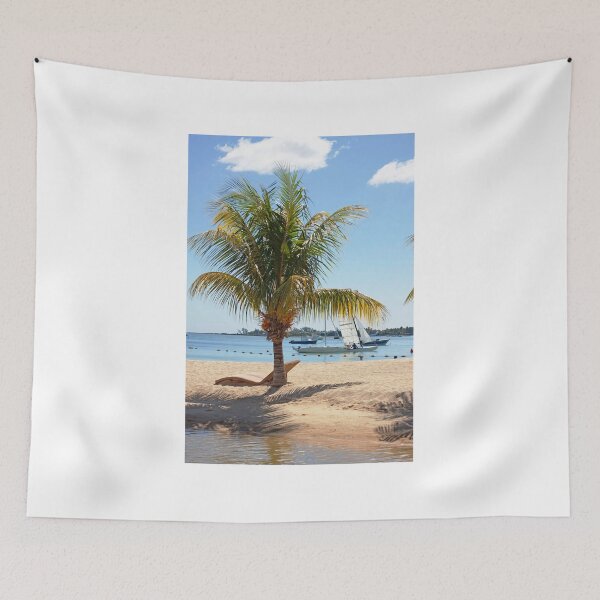 Aperçu de l'œuvre palm tree on the beach créée et vendue par rajeshbac.