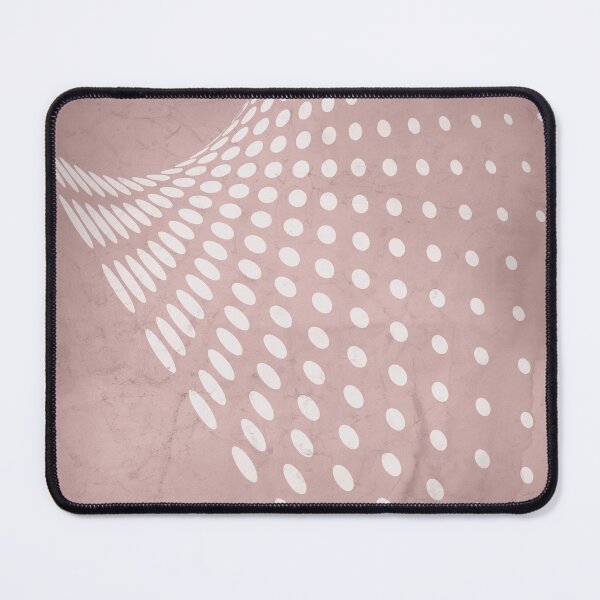 Item preview, Halftone Flowing Swerve in Shell Pink designed and sold by simplydesignart.
