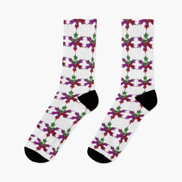 Item preview, Celebration Snowflakes Green Red Purple Star by Iritof designed and sold by iritof.