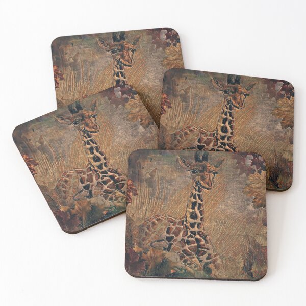 Item preview, Geraldine The Baby Giraffe designed and sold by pinkyjainpan.
