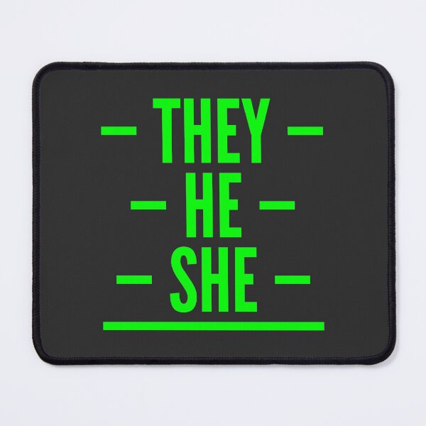 Item preview, They/He/She Pronouns designed and sold by Vira Magnus Layton.
