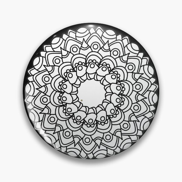 Item preview, Color In Mandala - coloring book images, Mandala Mindfulness, colouring book designed and sold by 10pmCreations.
