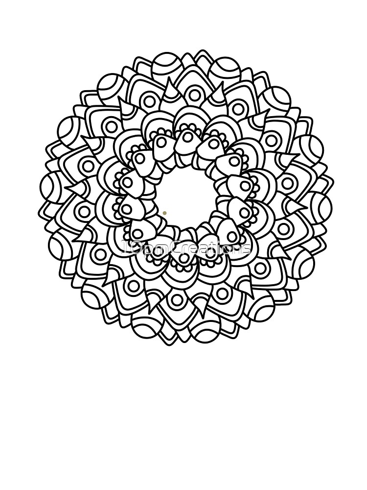 Color In Mandala - coloring book images, Mandala Mindfulness, colouring book  Kids T-Shirt for Sale by 10pmCreations