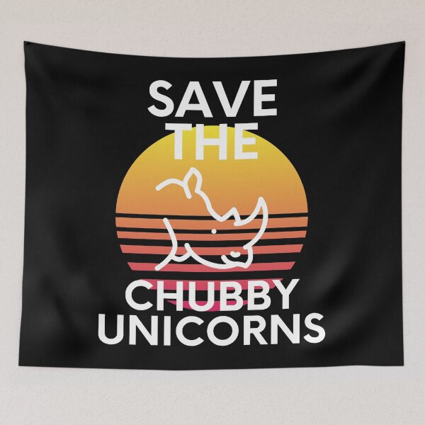 Item preview, Save The Chubby Unicorns Rhino Sarcasm designed and sold by EllConApparel.
