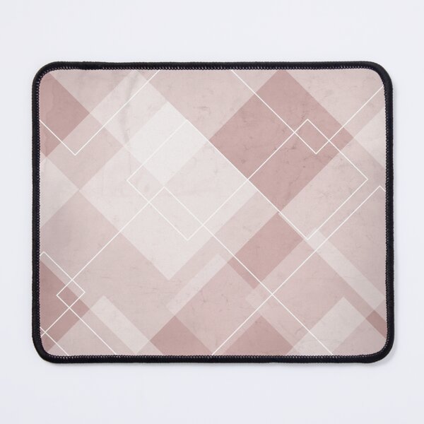 Item preview, Overlapping Diamond Design in Shell Pink designed and sold by simplydesignart.