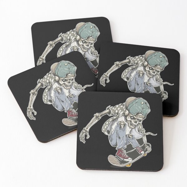 Item preview, skater skull designed and sold by bisly.