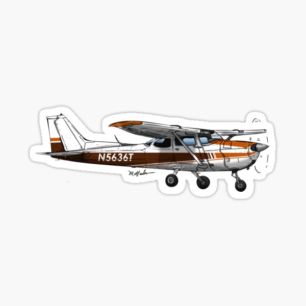 Cessna 172 N5636T Sticker