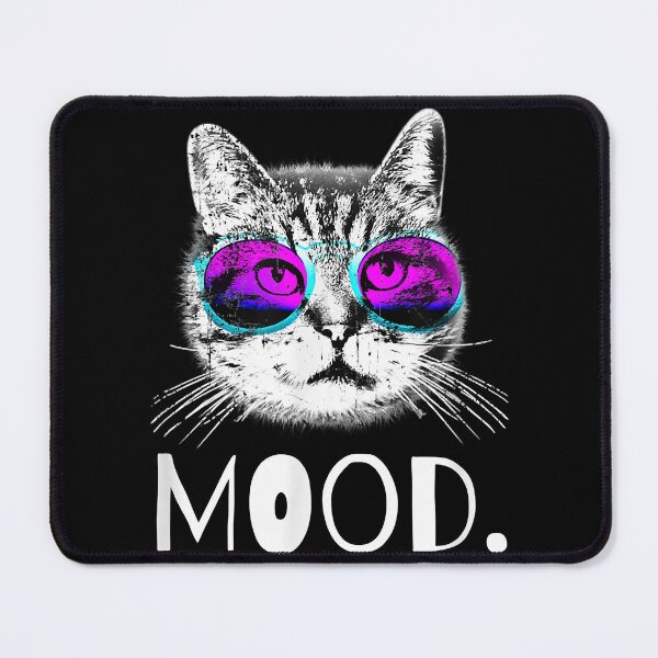 Item preview, FIERCE & BOLD CAT WEARING SUNGLASSES MOOD STATEMENT designed and sold by AdolphSauer.