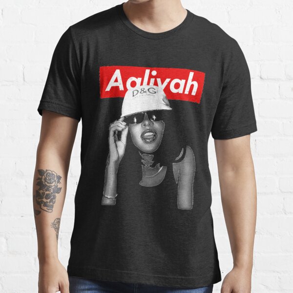 Vintage Aaliyah musique Hip Hop cadeau des années 90 hommes femmes T-shirt essentiel
