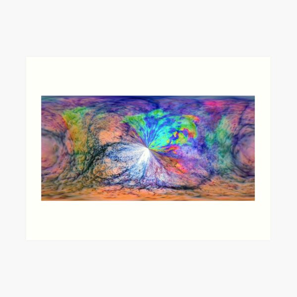 Dissolving Circles Art Print