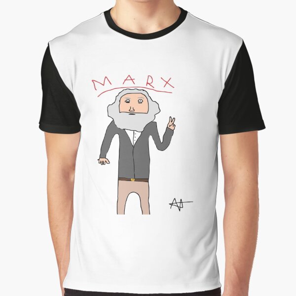 Vista previa del artículo con la obra «Karl Marx», diseñado y vendido por AlexAdamsonArt.