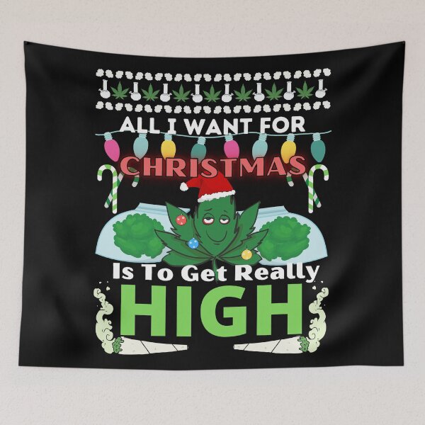 Item preview, Wacky Tobaccy Tacky Xmas Design designed and sold by fallinfrog.
