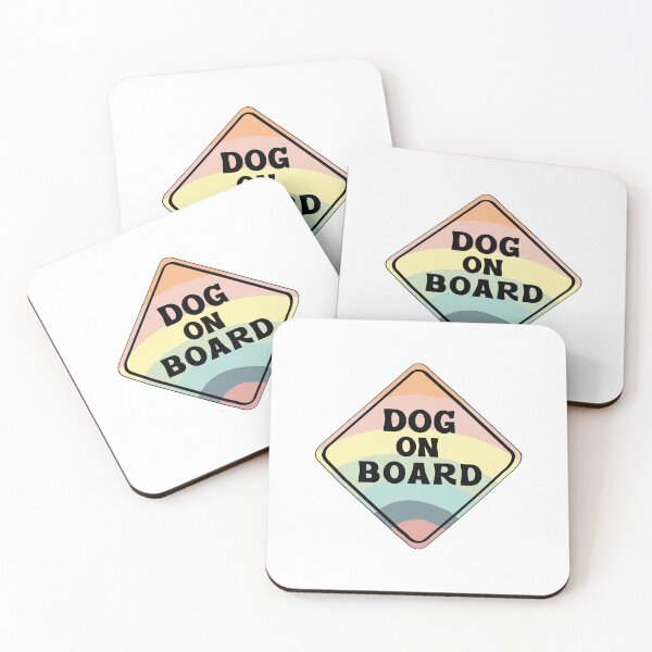 Item preview, Dog on Board (Rainbow)  designed and sold by Han S..
