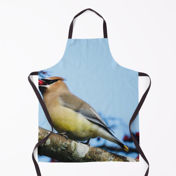 Item preview, Cedar Waxwing with a Rowan Berry designed and sold by Penwortham.