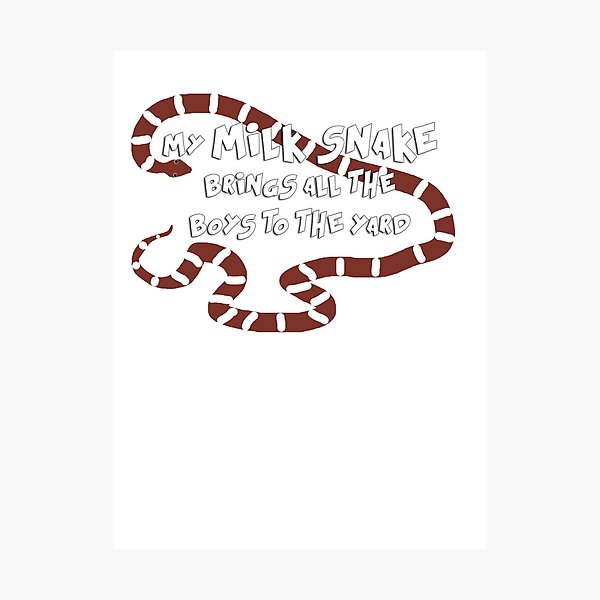 Item preview, My Milk Snake designed and sold by zorpzorp.