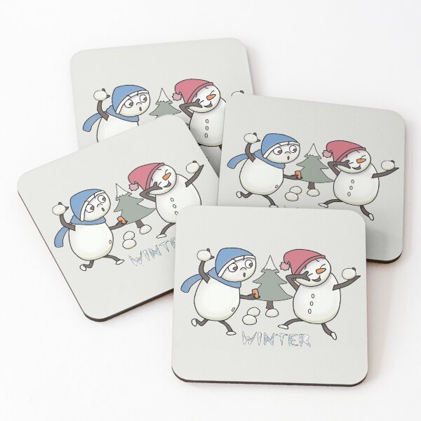 Item preview, Funny Snowman Snowball Fight - Cute Christmas Pajama Shirt designed and sold by ViewerEqualsPhoton.
