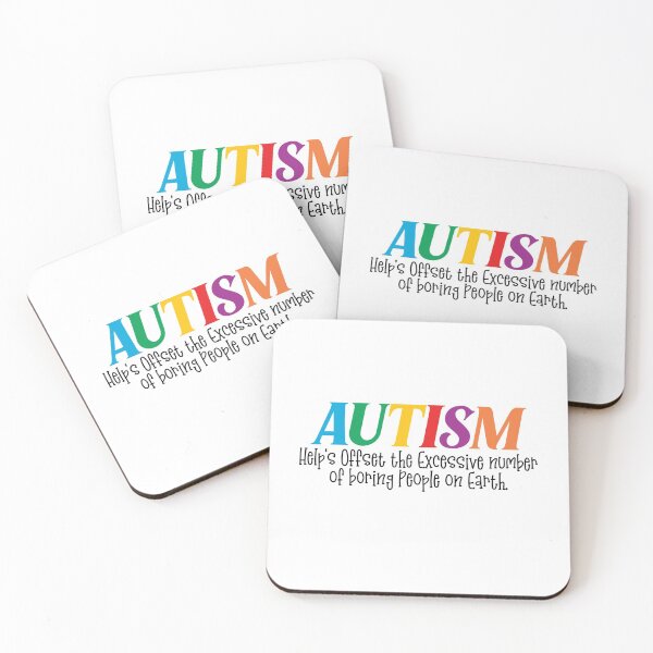 Item preview, Funny Autism Definition explaining Help's Offset the Excessive number of boring People on Earth. designed and sold by Dolphin Graphic.