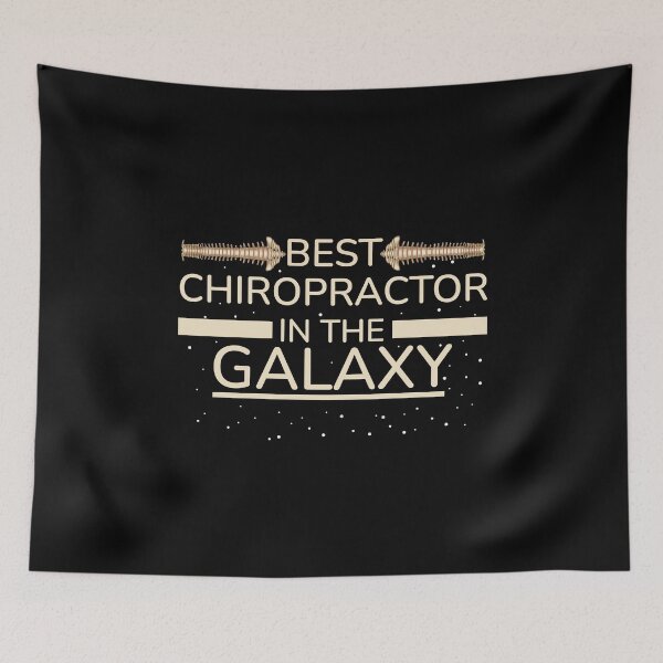 Item preview, Best chiropractic in the galaxy funny chiropractor gift designed and sold by patroart.