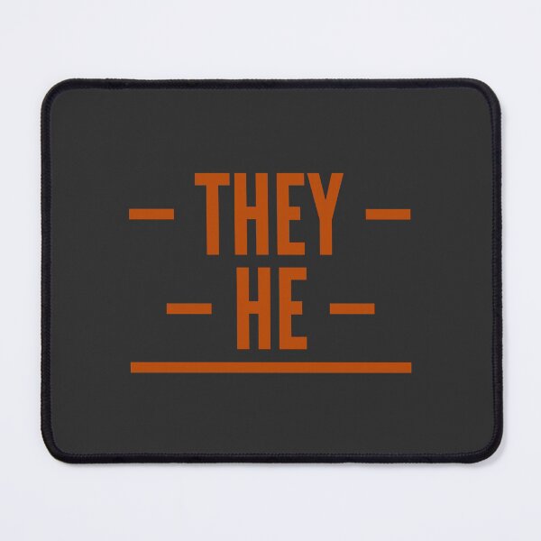 Item preview, They/He Pronouns designed and sold by Vira Magnus Layton.