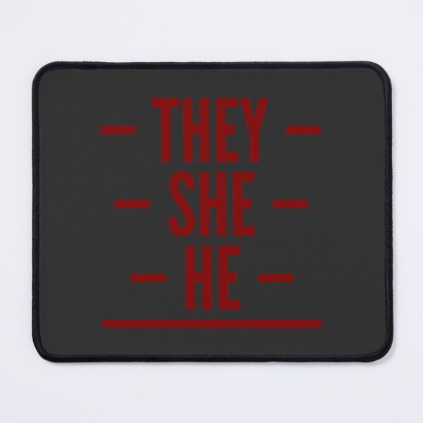 Item preview, They/She/He Pronouns designed and sold by Vira Magnus Layton.