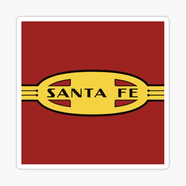 Santa Fe Tri-Level Autorack ETTX Quality Logo Decals