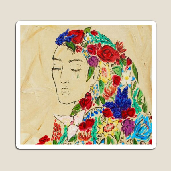 Wild Flowers Magnet