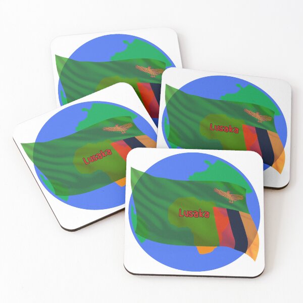 Item preview, Lusaka, Republic of Zambia designed and sold by assortedtees.