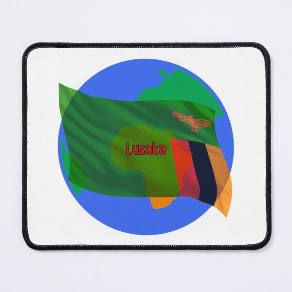 Item preview, Lusaka, Republic of Zambia designed and sold by assortedtees.