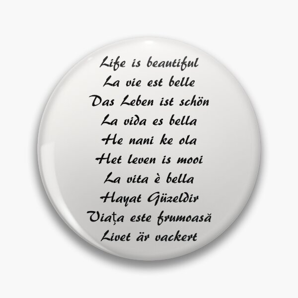 Artikelvorschau, Das Leben ist wunderschoen! entworfen und verkauft von laugh-out-loud.