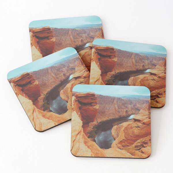 Item preview, Retro Horseshoe Bend Mountains Arizona designed and sold by ColorfulPrints.