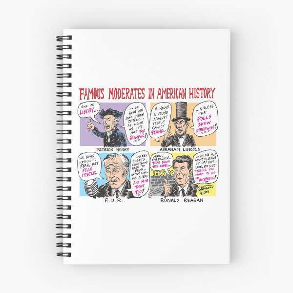 Item preview, Famous Moderates in American History! designed and sold by Allen Peterson.