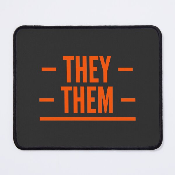 Item preview, They/Them Pronouns designed and sold by Vira Magnus Layton.