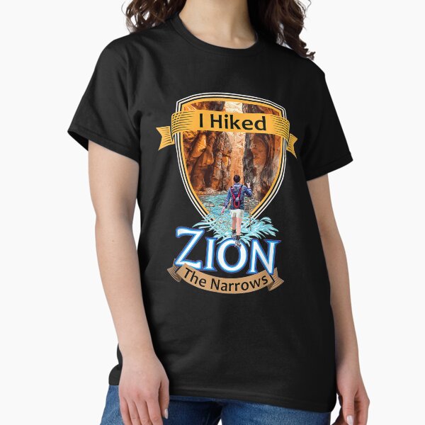 Vista previa del artículo con la obra «Caminé por los estrechos - Parque Nacional Zion, Utah», diseñado y vendido por Auntbee63.