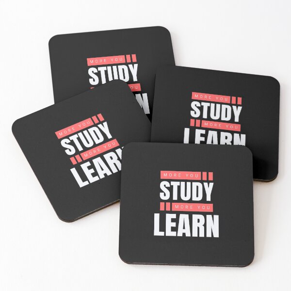 Item preview, More You Study More You Learn designed and sold by westenfield.