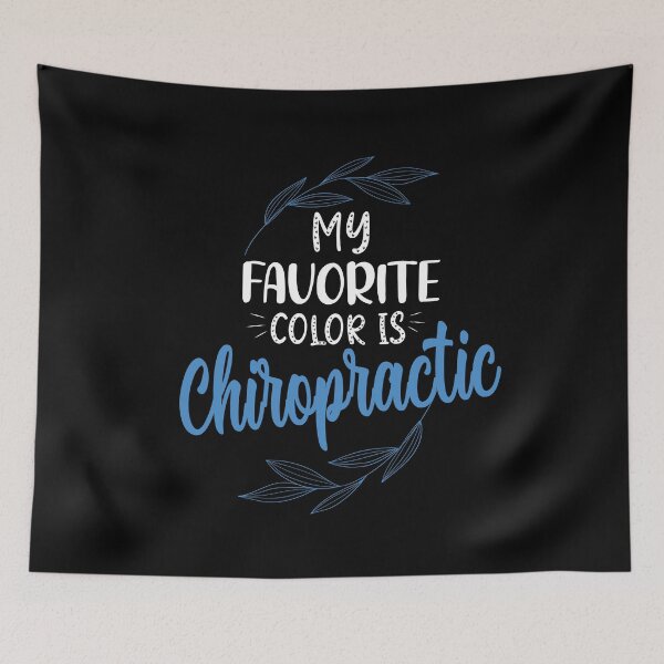 Item preview,  My favorite color is chiropractic funny spine retro vintage chiropractor gift designed and sold by patroart.