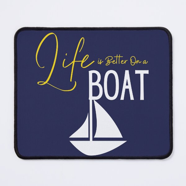 Item preview, Life is better on a Boat, Captain love boat designed and sold by Benchamart.