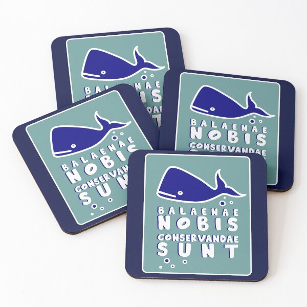 Item preview, SAVE THE WHALES    -in Latin  designed and sold by sandpiperstudio.
